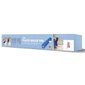 Pilates rullītis Sissel Pro 100 cm, zils cena un informācija | Masāžas piederumi | 220.lv