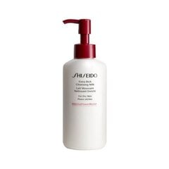 Sejas mazgāšanas piens Shiseido Extra Rich Cleansing Milk, 125 ml cena un informācija | Sejas ādas kopšana | 220.lv