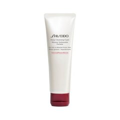 Sejas mazgāšanas līdzeklis Shiseido Deep Cleansing Foam, 125 ml cena un informācija | Sejas ādas kopšana | 220.lv