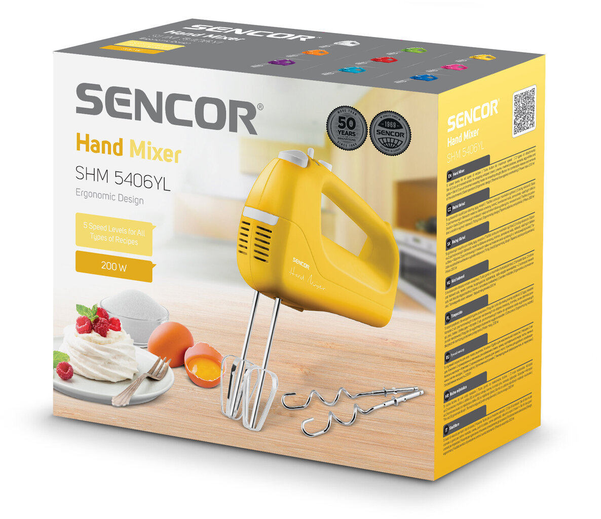 Sencor SHM 5406YL cena un informācija | Mikseri | 220.lv