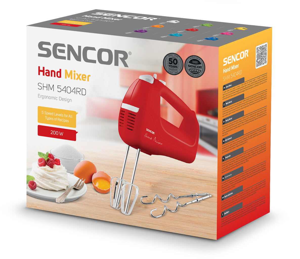 Sencor SHM 5404RD cena un informācija | Mikseri | 220.lv