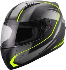 Интегральный шлем шлема мотоциклевого шлема Rallox 708 Неоно -желтый зеленый черный матт S M L XL Size M M цена и информация | Шлемы для мотоциклистов | 220.lv