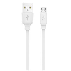 Прочный, мягкий, универсальный Micro USB на USB 1 м, кабель данных и быстрого 2A заряда цена и информация | Кабели и провода | 220.lv