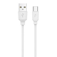 Прочный, мягкий, универсальный USB-C на USB 1 м, кабель данных и быстрого 3.1A заряда цена и информация | Кабели и провода | 220.lv