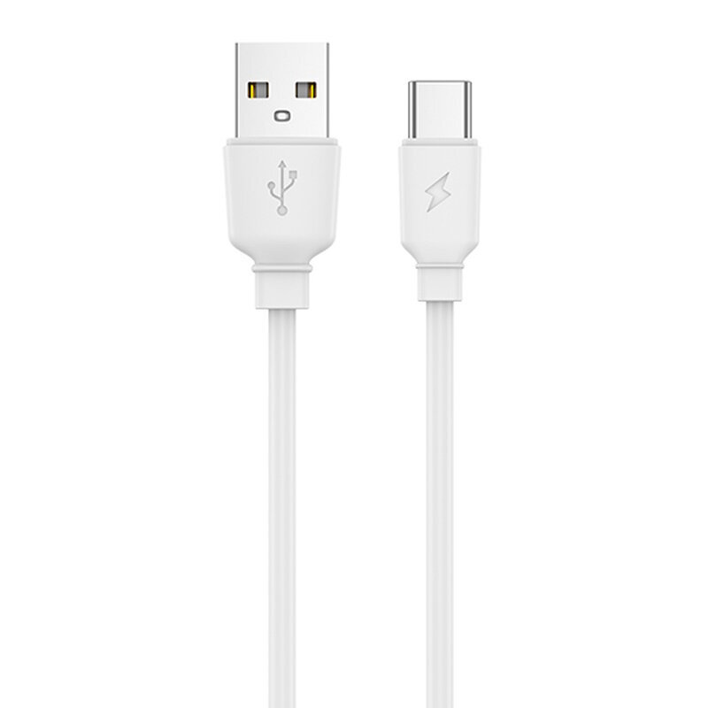 Jellico B15 Izturīgs-Mīksts Universāls USB-C uz USB Datu & Ātrās Uzlādes 3.1A kabelis 1m cena un informācija | Kabeļi un vadi | 220.lv