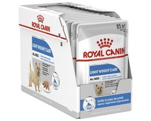 ROYAL CANIN Light Weight Care mitrā barība, 12 x 85 g cena un informācija | Konservi suņiem | 220.lv