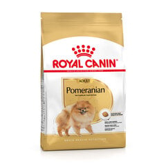 Сухой корм Royal Canin Pomeranian Adult для померанского шпица, 500 гр цена и информация | Сухой корм для собак | 220.lv