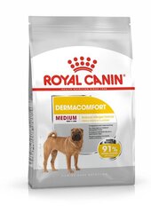 ROYAL CANIN Medium Dermacomfort suņiem ar jutīgu, kairinātu ādu, 12 kg cena un informācija | Sausā barība suņiem | 220.lv