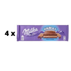 Šokolādes MILKA Šokolādes vafele, 300 g x 4 gab. iepakojums cena un informācija | Saldumi | 220.lv