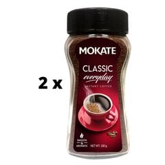 Šķīstošā kafija MOKATE Everyday Classic, 180g x 2 gab. iepakojums цена и информация | Кофе, какао | 220.lv