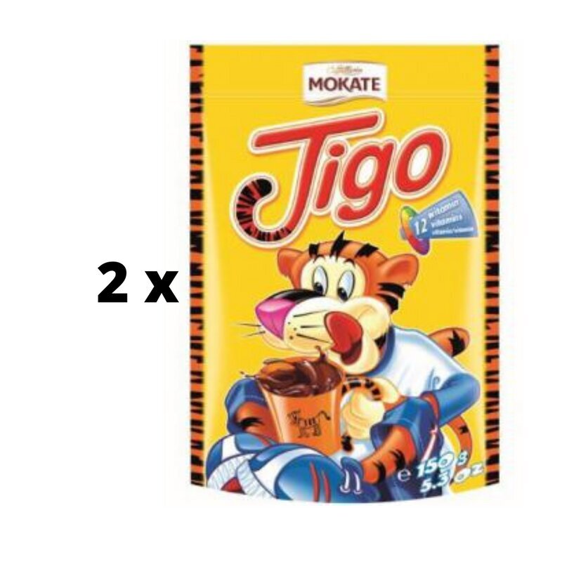 Kakao TIGO, 150g x 2 gab. iepakojums cena un informācija | Kafija, kakao | 220.lv
