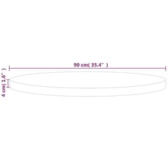 Galda virsma, 90x4cm, brūns цена и информация | Столешницы для кухни | 220.lv