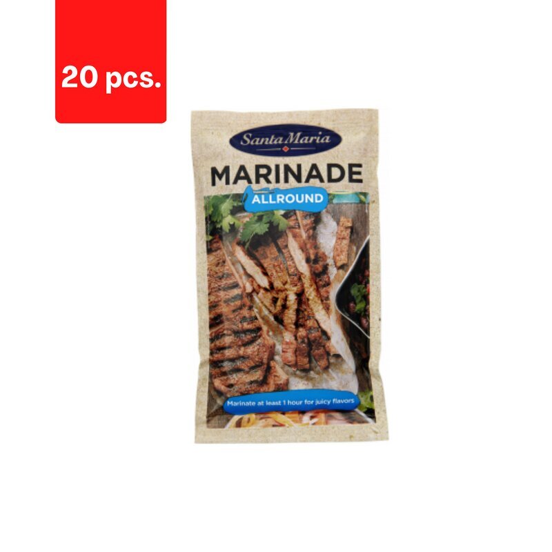 Marināde SANTA MARIA, gaļa, vista, zivis, 75 g x 20 gab. цена и информация | Garšvielas, garšvielu komplekti | 220.lv