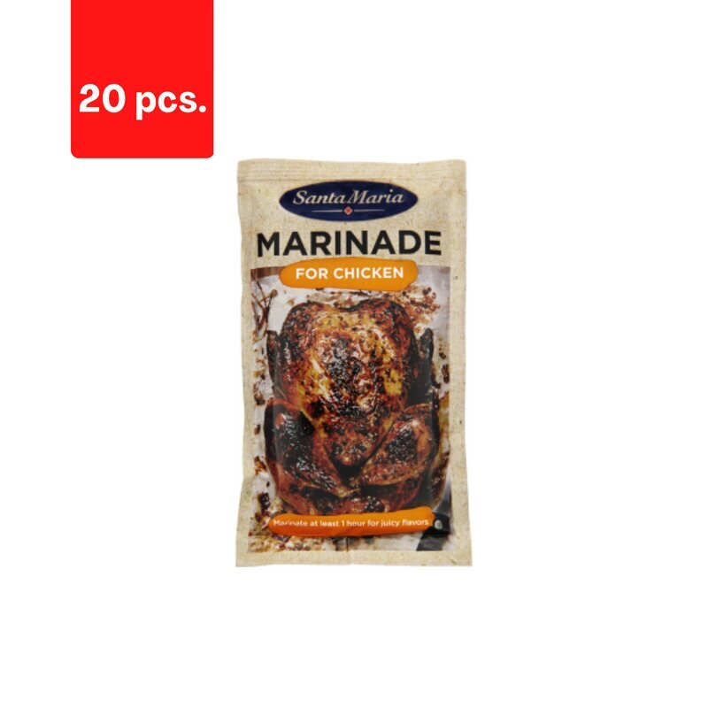 Marināde SANTA MARIA, vista, 75 g x 20 gab. cena un informācija | Garšvielas, garšvielu komplekti | 220.lv