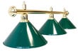 'Mūžzaļa' biljarda lampa, zaļa, 3 zvani, Ø 35 cm, 112 cm cena un informācija | Biljards | 220.lv