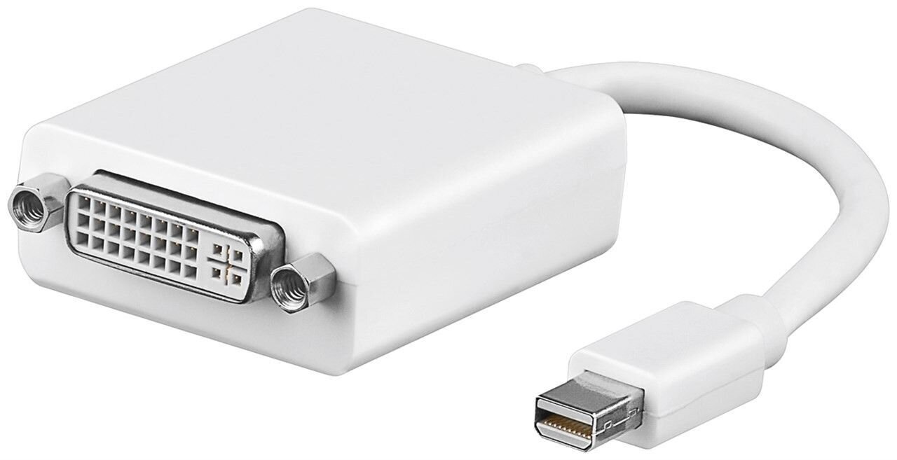 Goobay Mini DisplayPort Thunderbolt/DVI-D cena un informācija | Adapteri un USB centrmezgli | 220.lv