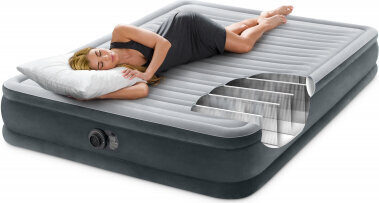 Intex piepūšamā gulta 203x152cm ar sūkni 2 personām 67770ND cena un informācija | Piepūšamie matrači un mēbeles | 220.lv