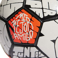 Мяч Adidas Messi Clb Orange White HE3814 цена и информация | Футбольные мячи | 220.lv