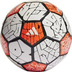 Мяч Adidas Messi Clb Orange White HE3814 цена и информация | Футбольные мячи | 220.lv