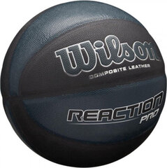 Баскетбольный мяч Wilson Reaction Pro Shadow, размер 7 цена и информация | Wilson Спорт, досуг, туризм | 220.lv