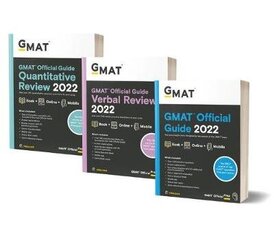 Gmat Official Guide 2022 Bundle: Books Plus Online Question Bank cena un informācija | Svešvalodu mācību materiāli | 220.lv