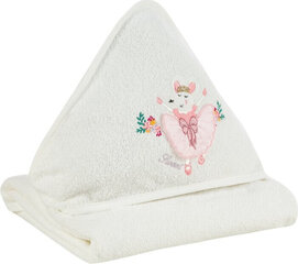 Детское полотенце с капюшоном Baby, 100x100 см цена и информация | Полотенца | 220.lv