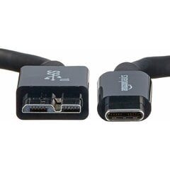 Kabelis USB C Amazon Basics 0,9 m USB Type Micro-B Male (Atjaunots A+) цена и информация | Авто принадлежности | 220.lv