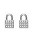 DKNY Mirdzoši auskari Padlocks The City Street - In Motion 5520119 sDK0474 cena un informācija | Auskari | 220.lv