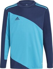 Джемпер для вратаря Adidas Squadra 21 Молодежный GN6947, синий цена и информация | Футбольная форма и другие товары | 220.lv