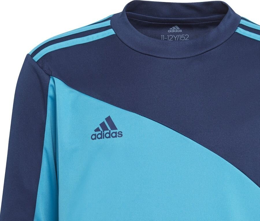 Vārtsargu džemperis Adidas Squadra 21 Youth Jr GN6947, zils cena un informācija | Futbola formas un citas preces | 220.lv