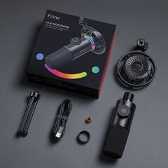 Fifine K658 RGB mikrofons цена и информация | Микрофоны | 220.lv