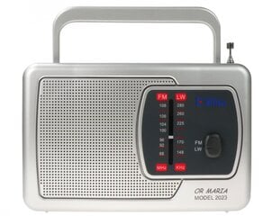 Eltra Radio MARIA Silver цена и информация | Радиоприемники и будильники | 220.lv