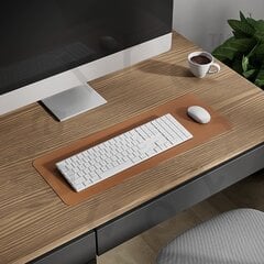 Alterzone Pad Desktop Экологичная поверхность из веганской кожи, коньячно-коричневый цена и информация | Мыши | 220.lv