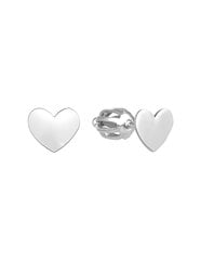 Серебряные серьги-сердечки Beneto AGUP1492S sBE0519 цена и информация | Серьги | 220.lv
