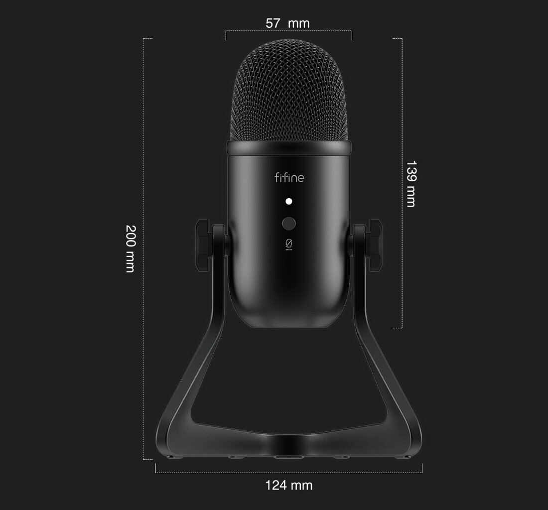 Fifine x DELE K678 USB studijas mikrofons cena un informācija | Mikrofoni | 220.lv