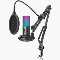 Микрофон Fifine, T669 PRO 3, RGB цена и информация | Микрофоны | 220.lv
