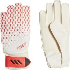 Вратарские перчатки Adidas Predator GL TRN Junior FJ5981, белые цена и информация | Перчатки вратаря | 220.lv