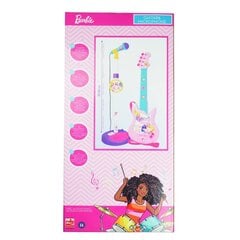 Muzikāla rotaļlieta Barbie mikrofons un ģitāra, 3+ gadi цена и информация | Игрушки для девочек | 220.lv