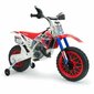 Motocikls Injusa Cross CR, balts cena un informācija | Rotaļlietas zēniem | 220.lv
