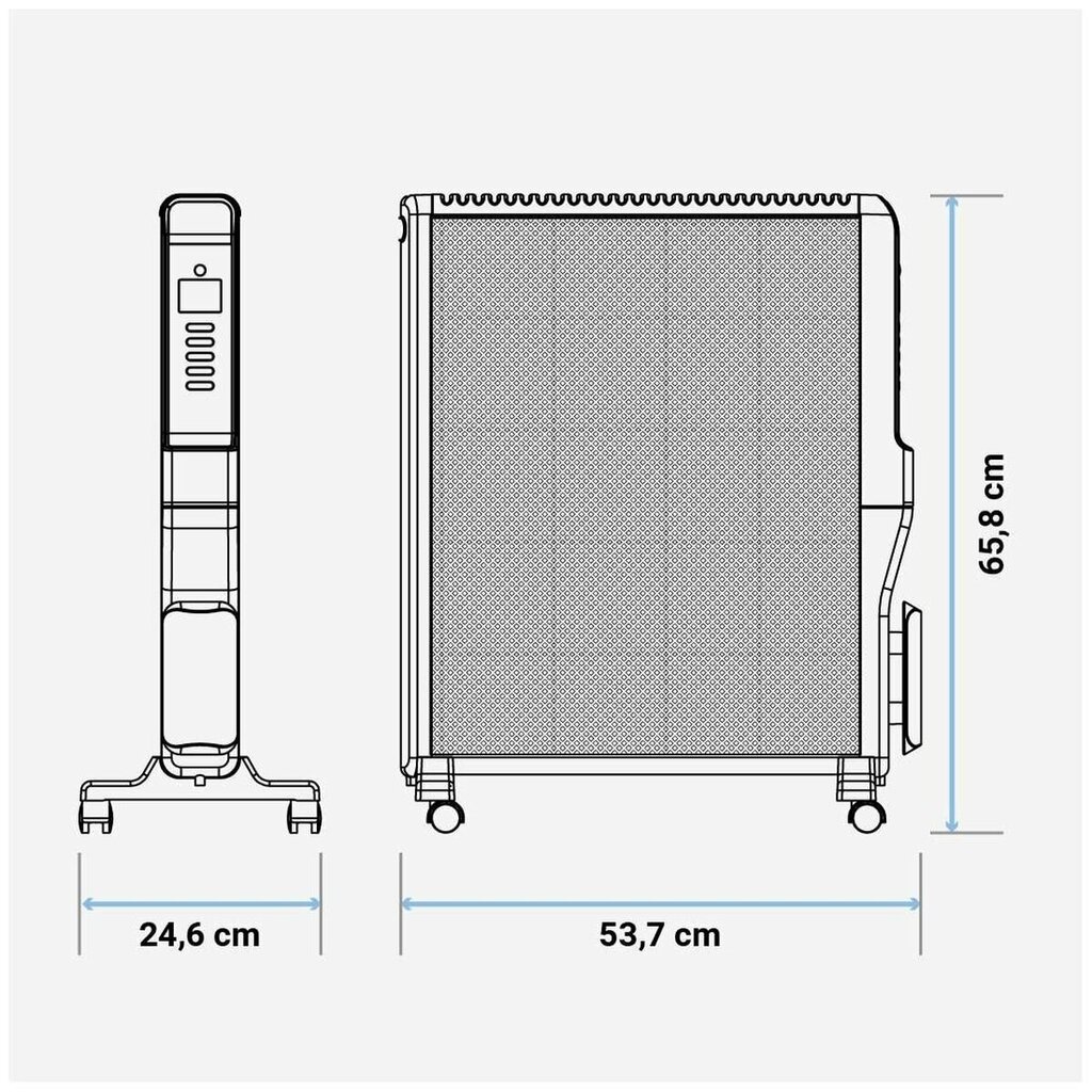 Radiators Universal Blue 4020B, UCRM9004 cena un informācija | Sildītāji | 220.lv