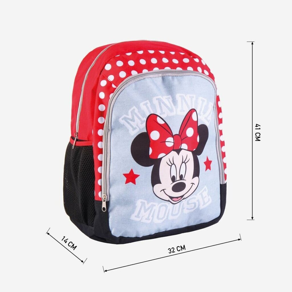 Skolas mugursoma, Minnie Mouse, Sarkana цена и информация | Skolas somas | 220.lv