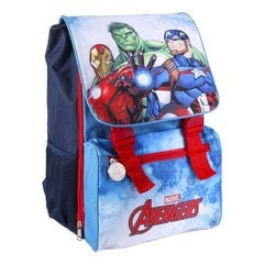 Школьный рюкзак, The Avengers, Синий цена и информация | Школьные рюкзаки, спортивные сумки | 220.lv