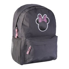 Skolas mugursoma Minnie Mouse, Pelēka cena un informācija | Skolas somas | 220.lv