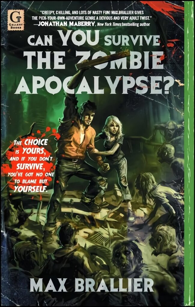 Can You Survive the Zombie Apocalypse? цена и информация | Fantāzija, fantastikas grāmatas | 220.lv