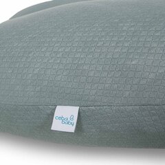 Подушка для кормления CebaBaby Flexi multi Caro, зеленая, 190 см цена и информация | CebaBaby Товары для мам | 220.lv