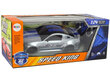 Lean toys Ātrs sporta automobilis R/C sudrabains 1:24 cena un informācija | Rotaļlietas zēniem | 220.lv