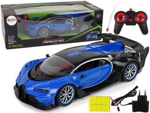 Lean toys Milzīgs sporta automobilis R/C 1:12, ar tālvadības pulti cena un informācija | Rotaļlietas zēniem | 220.lv
