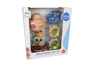 Lean toys Набор для ванны Корабль Sea Animals Водопад цена и информация | Игрушки для малышей | 220.lv