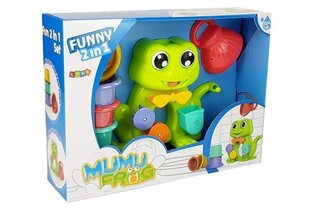 Lean toys Набор для ванны, лягушка водопад +ведра цена и информация | Игрушки для малышей | 220.lv