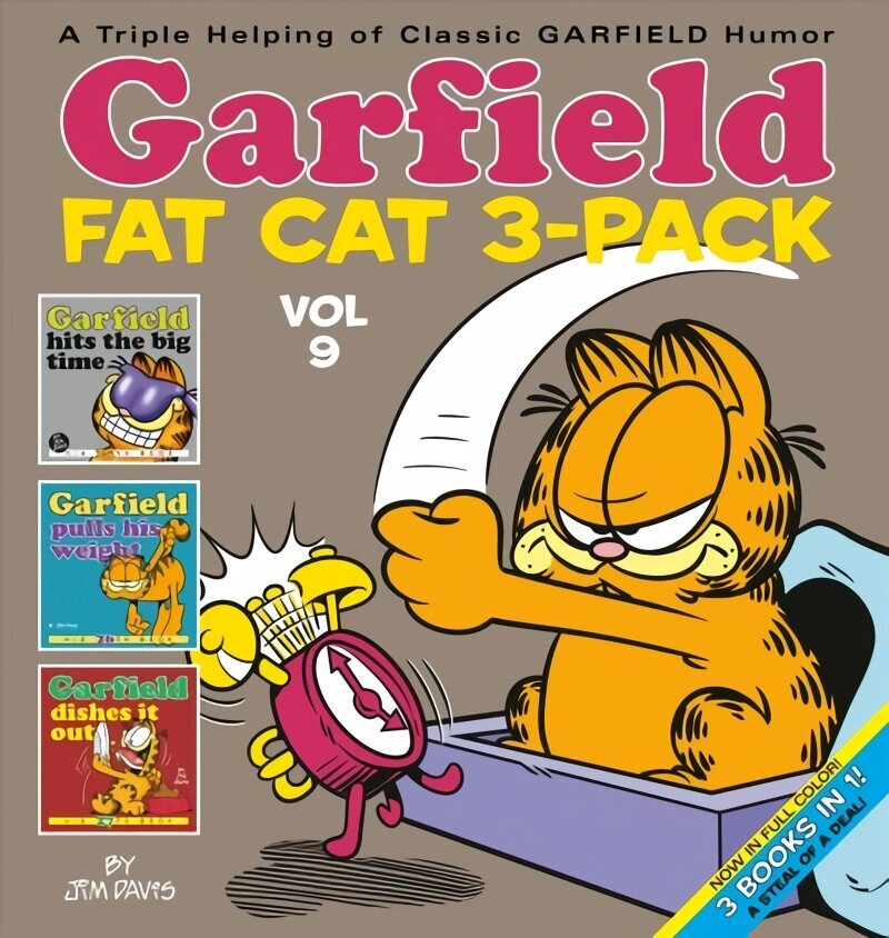 Garfield Fat-Cat 3-Pack #9: Volume 9, Vol. 9 цена и информация | Fantāzija, fantastikas grāmatas | 220.lv